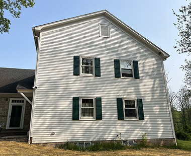 James Hardie White Siding