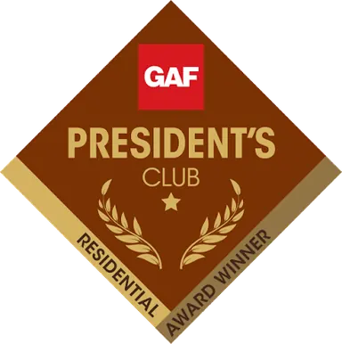 GAF President's Club Residential Award Winner — 1 Star