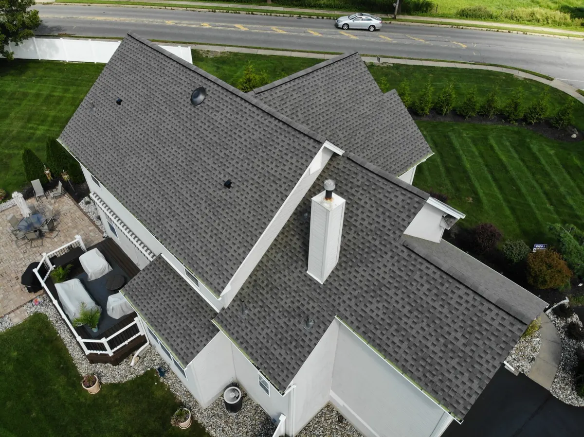 Home with a new roof by Alte Roofing