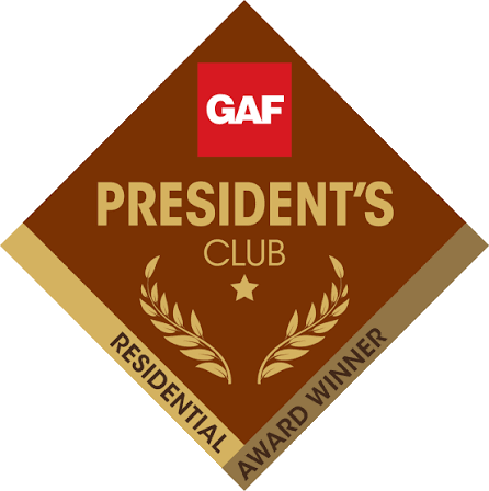 GAF President's Club Residential Award Winner — 1 Star